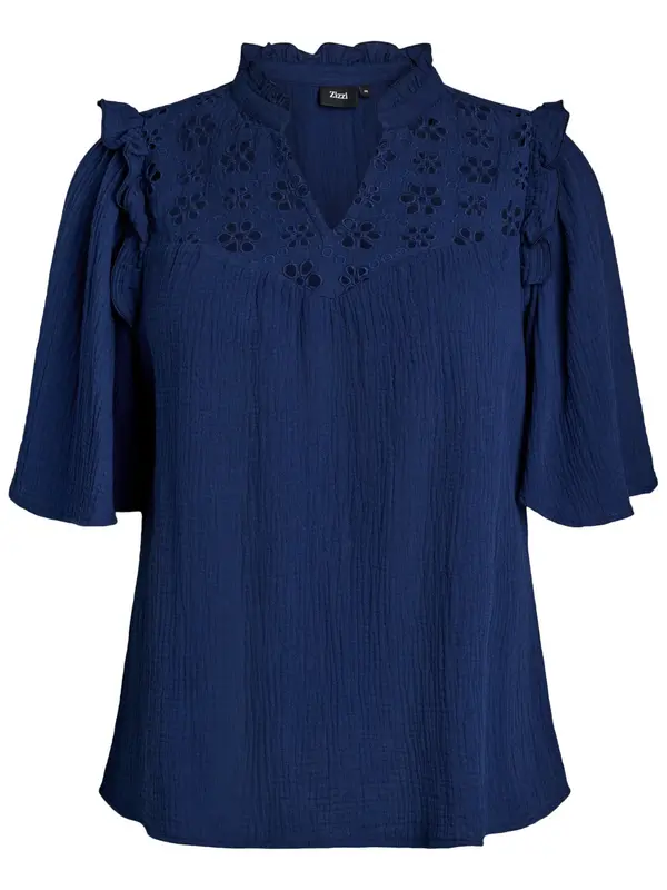Zizzi Zizzi Bluza 'Vvivu'  marine