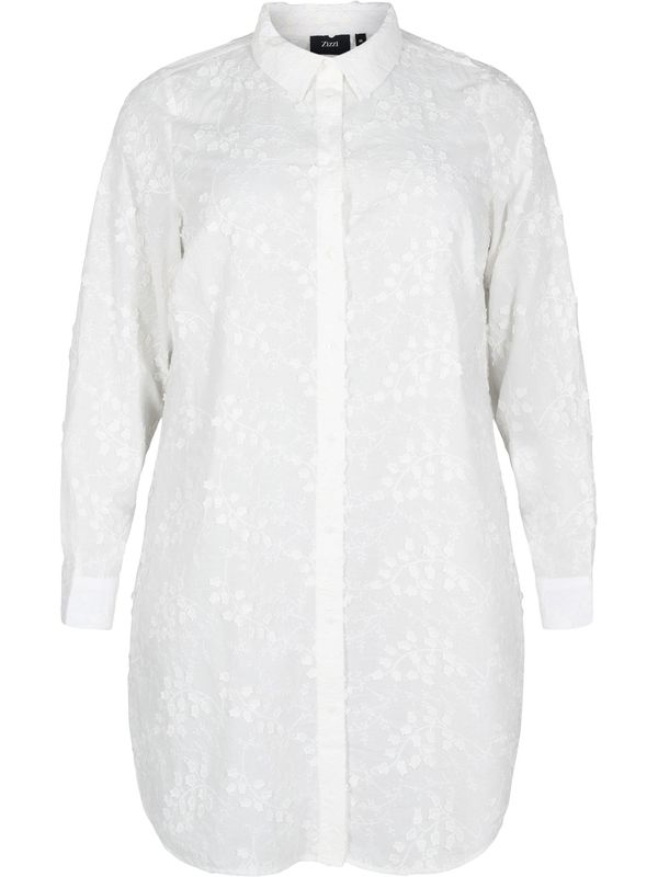 Zizzi Zizzi Dolga srajca 'Mricca'  bela