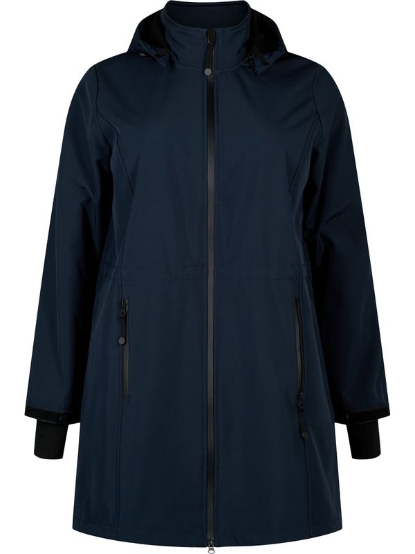 Zizzi Zizzi Funkcionalna jakna  mornarska / črna