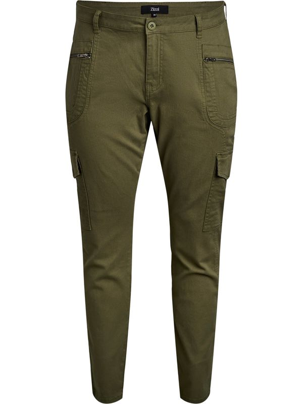 Zizzi Zizzi Kargo hlače 'JSEA'  oliva
