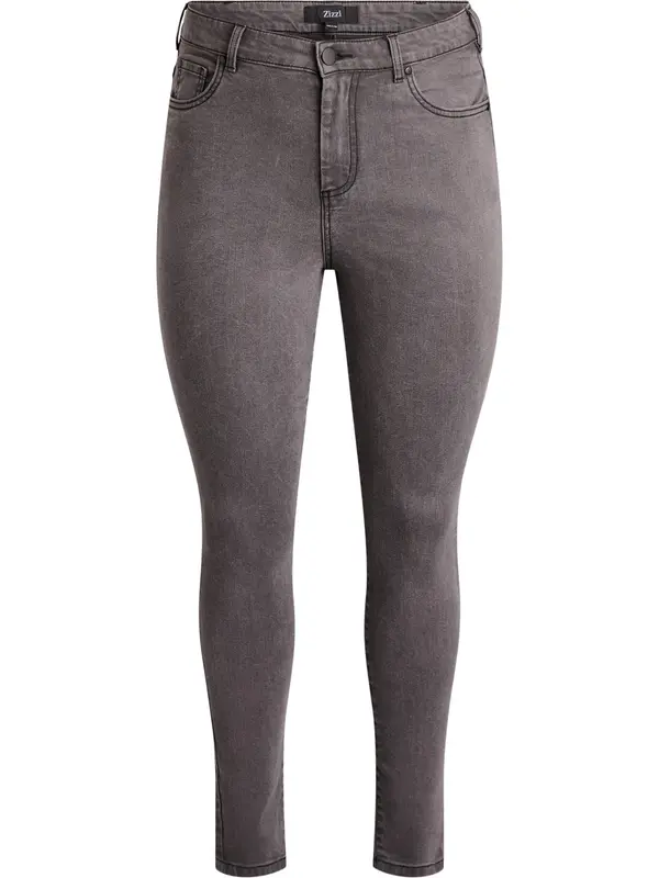 Zizzi Zizzi Kavbojke 'Amy'  siv denim