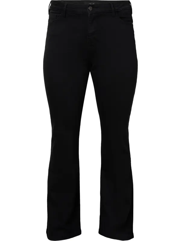 Zizzi Zizzi Kavbojke 'Ellen'  črn denim