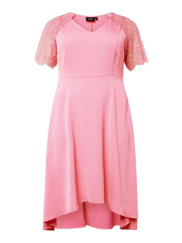 Zizzi Zizzi Koktejl obleka 'Angeline'  svetlo roza