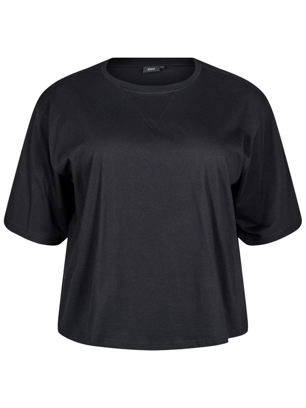Zizzi Zizzi Majica 'Efiona'  črna