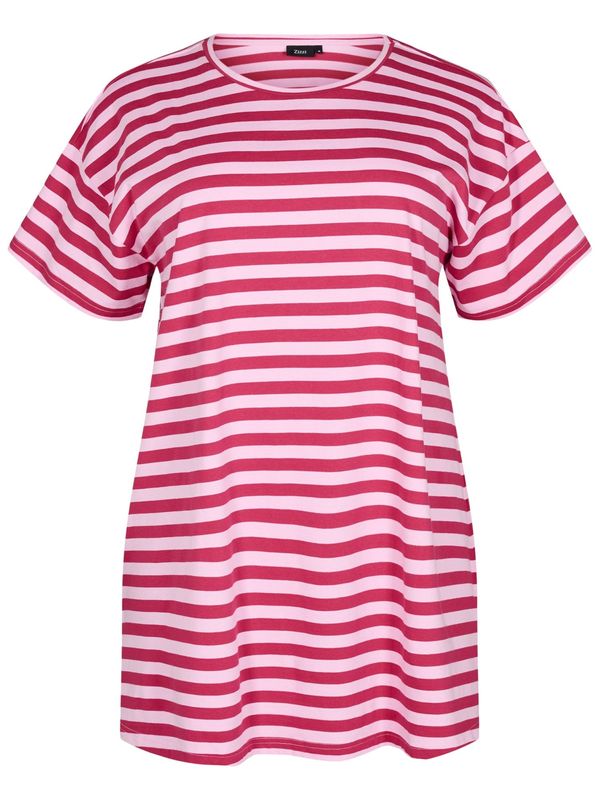 Zizzi Zizzi Majica za spanje 'MSIV'  majnica / rdeča