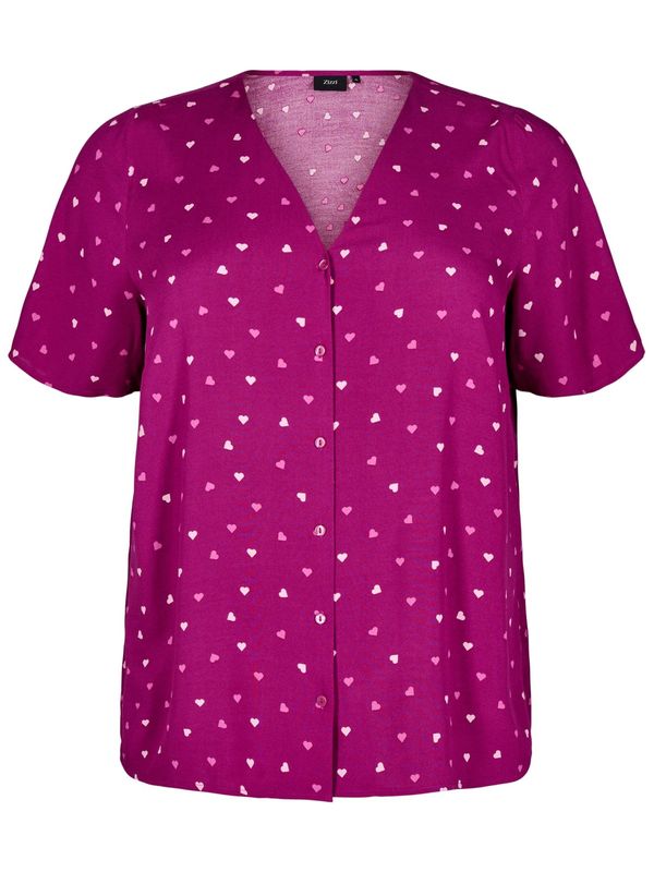 Zizzi Zizzi Majica za spanje  roza / svetlo roza / bela