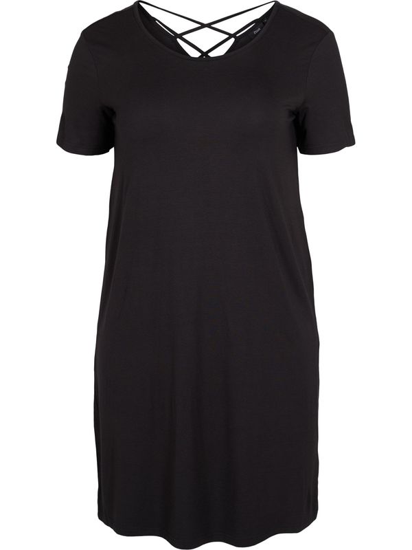 Zizzi Zizzi Obleka 'Cassy'  črna