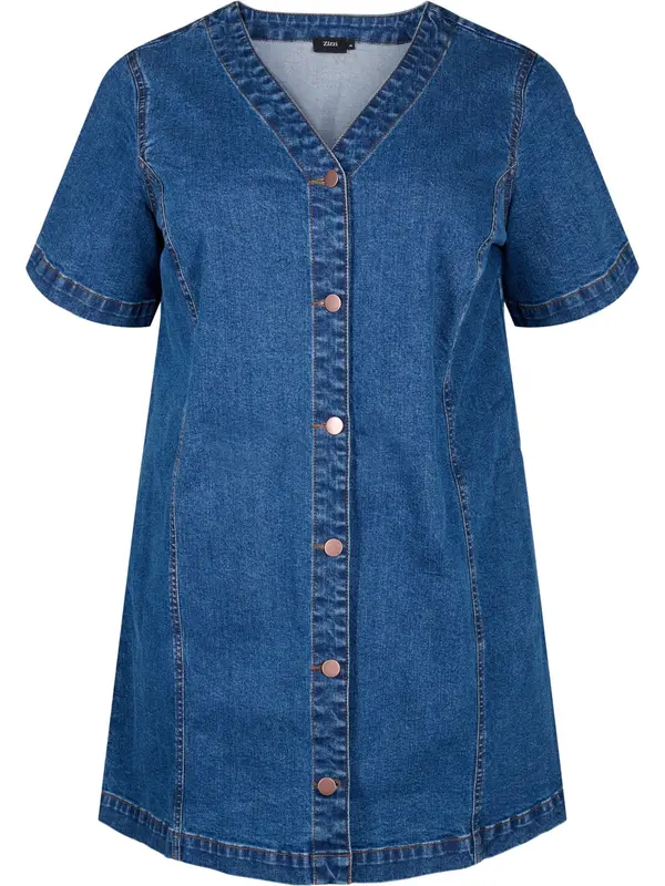 Zizzi Zizzi Obleka 'Jevila'  moder denim