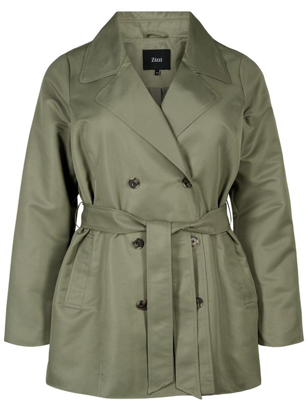 Zizzi Zizzi Prehoden plašč 'Caselin'  oliva