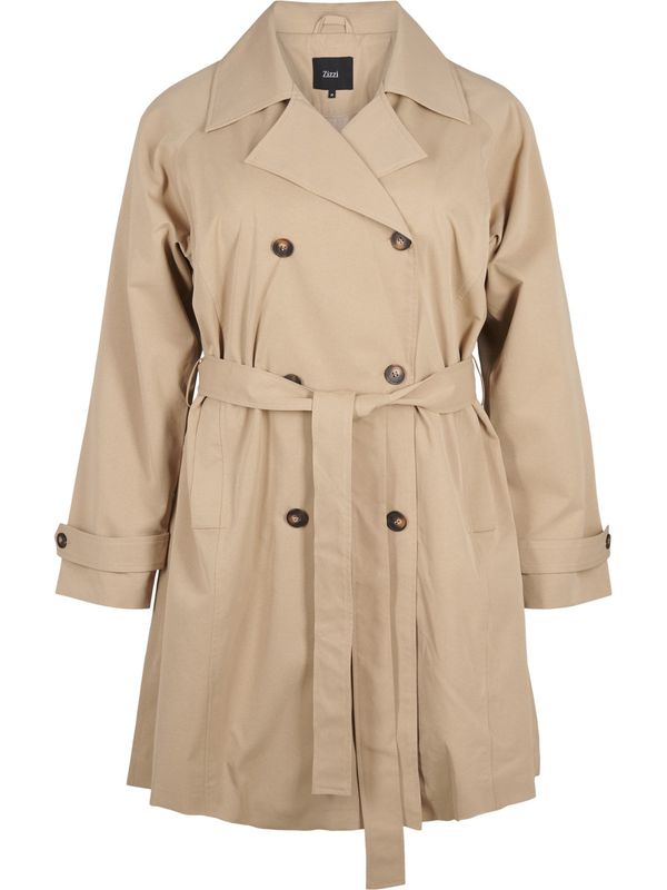 Zizzi Zizzi Prehoden plašč 'Mpalma'  temno bež