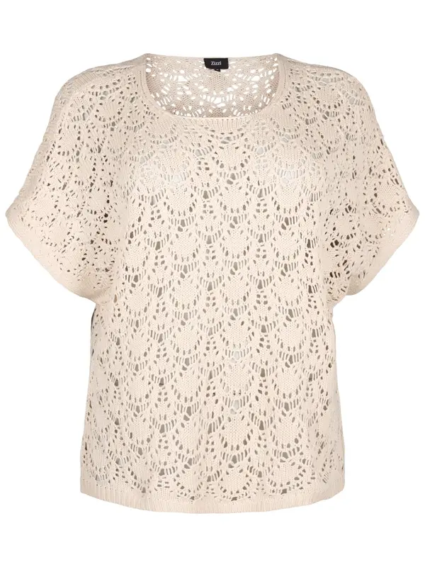 Zizzi Zizzi Pulover 'MSummer'  pesek