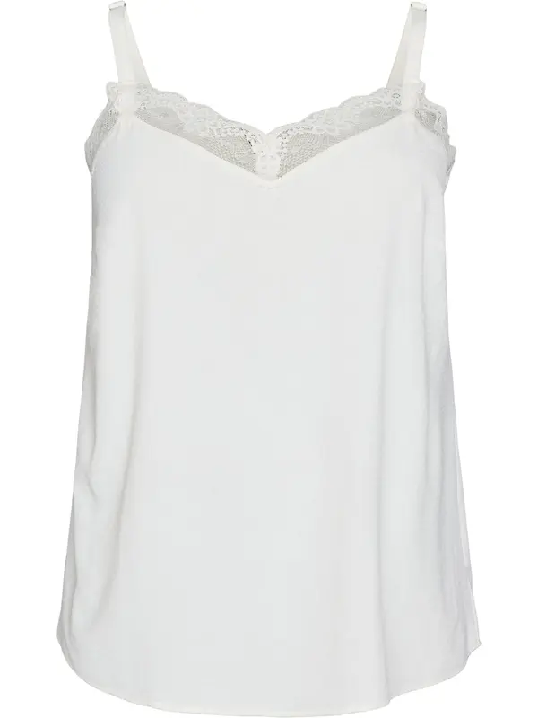 Zizzi Zizzi Top 'Flkikka'  off-bela