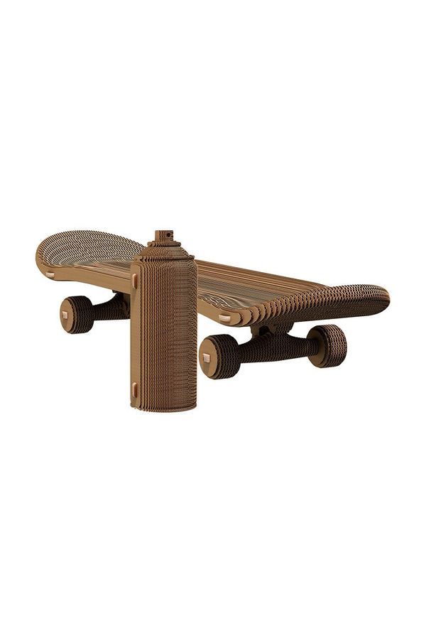 Cartonic 3d sestavljanka Cartonic Skateboard And Spary Can