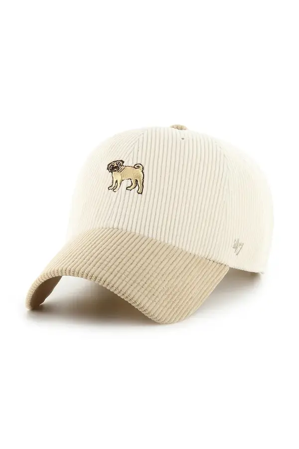 47 brand 47 brand Baseball kapa iz rebrastega žameta 47 brand Dog Cord Base Runner