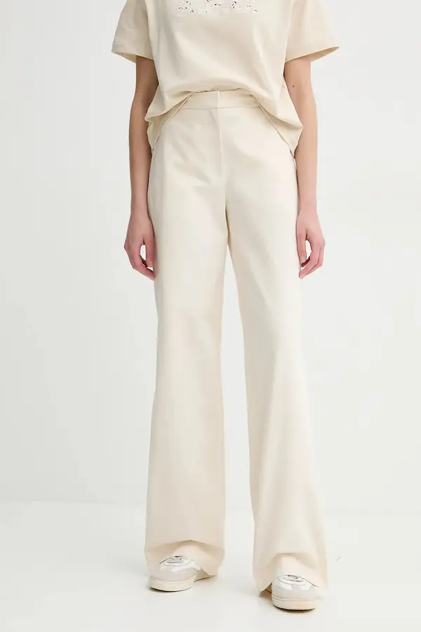 A.P.C. A.P.C. hlače ženske bombažne pantalon margaret