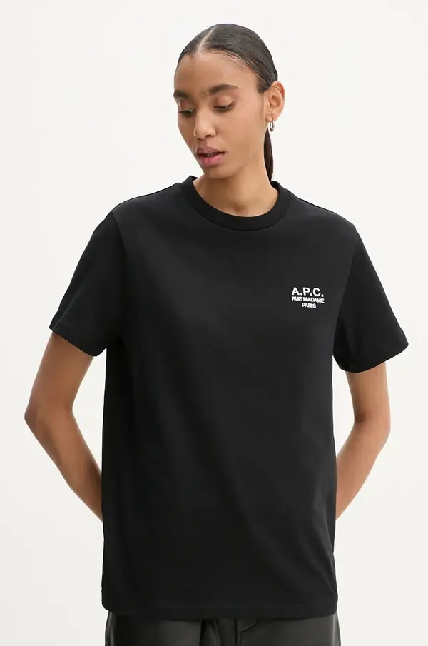 A.P.C. A.P.C. kratka majica bombažna t-shirt standard rue madame GOTS