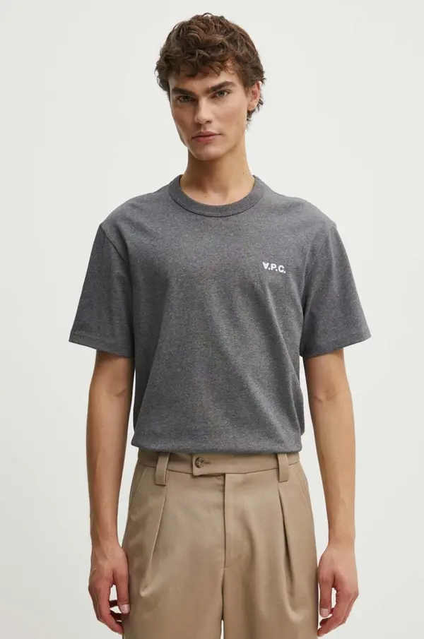 A.P.C. A.P.C. kratka majica moška bombažna t-shirt boxy petit vpc