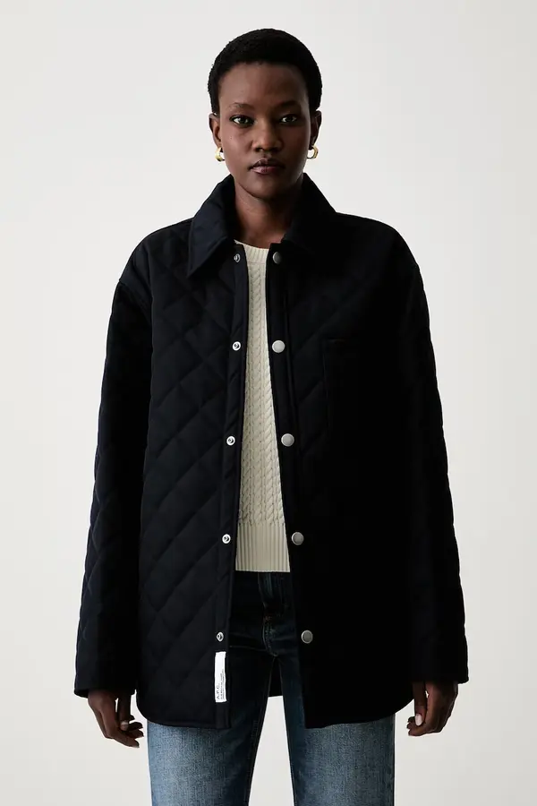 A.P.C. A.P.C. prehodna jakna ženska z dodatkom volne blouson georges