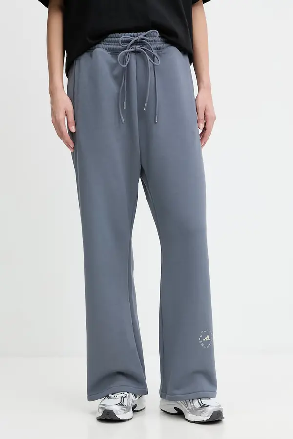 adidas by Stella McCartney adidas by Stella McCartney Bombažen spodnji del trenirke adidas by Stella McCartney