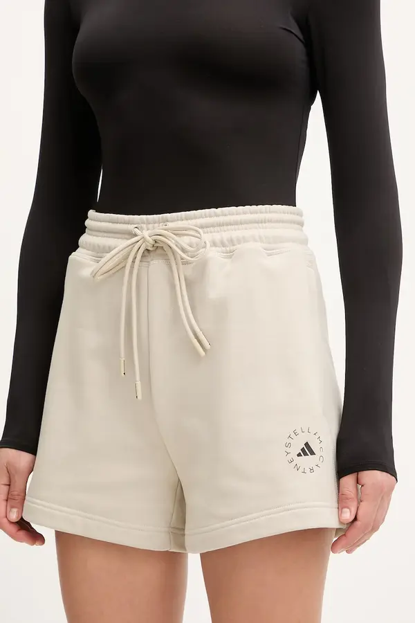 adidas by Stella McCartney adidas by Stella McCartney trenirka kratke hlače ženske bombažne