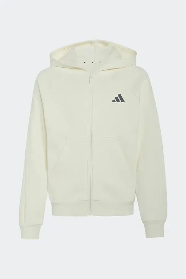 adidas adidas jopica s kapuco otroška z bombažem