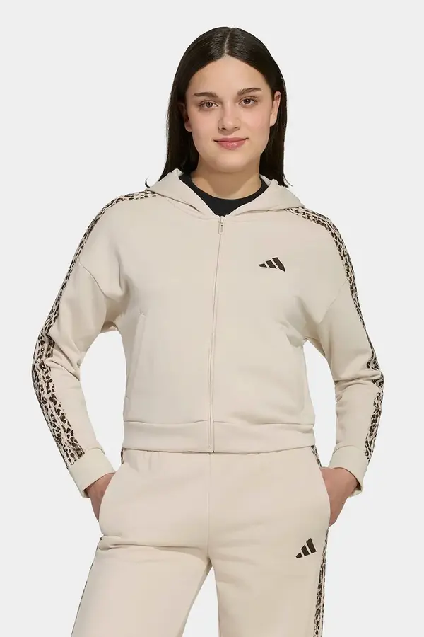 adidas adidas jopica s kapuco otroška z bombažem