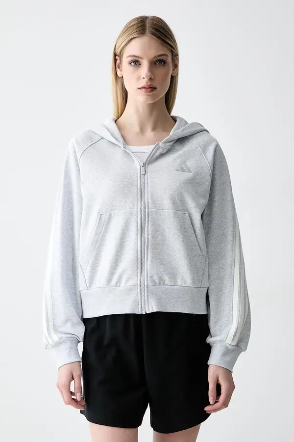 adidas adidas jopica s kapuco ženska bombažna