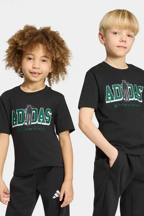 adidas adidas kratka majica otroška bombažna MINECRAFT