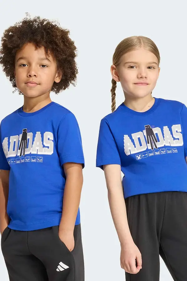 adidas adidas kratka majica otroška bombažna MINECRAFT