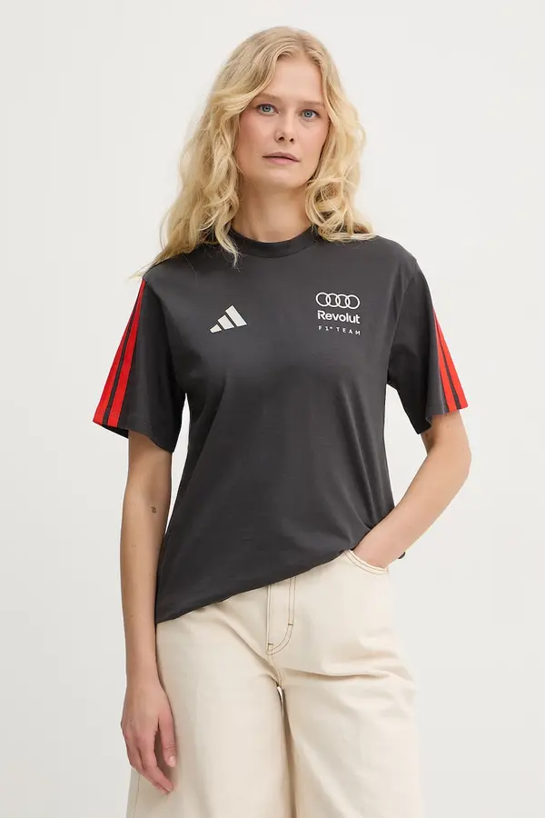 adidas Adidas kratka majica ženska bombažna x Audi