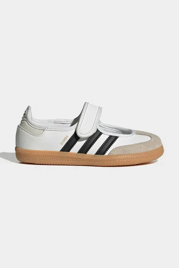 adidas Originals adidas Originals balerinke otroške usnjene SAMBA JANE