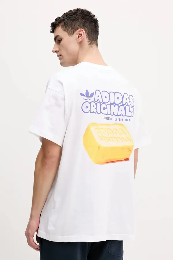 adidas Originals adidas Originals Bombažna kratka majica adidas Originals Butter