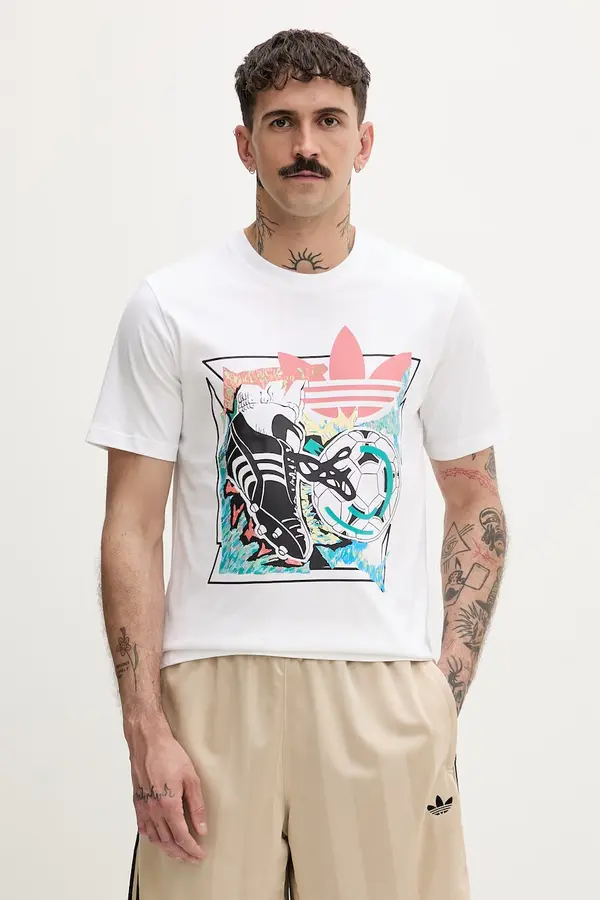 adidas Originals adidas Originals kratka majica moška bombažna Anime