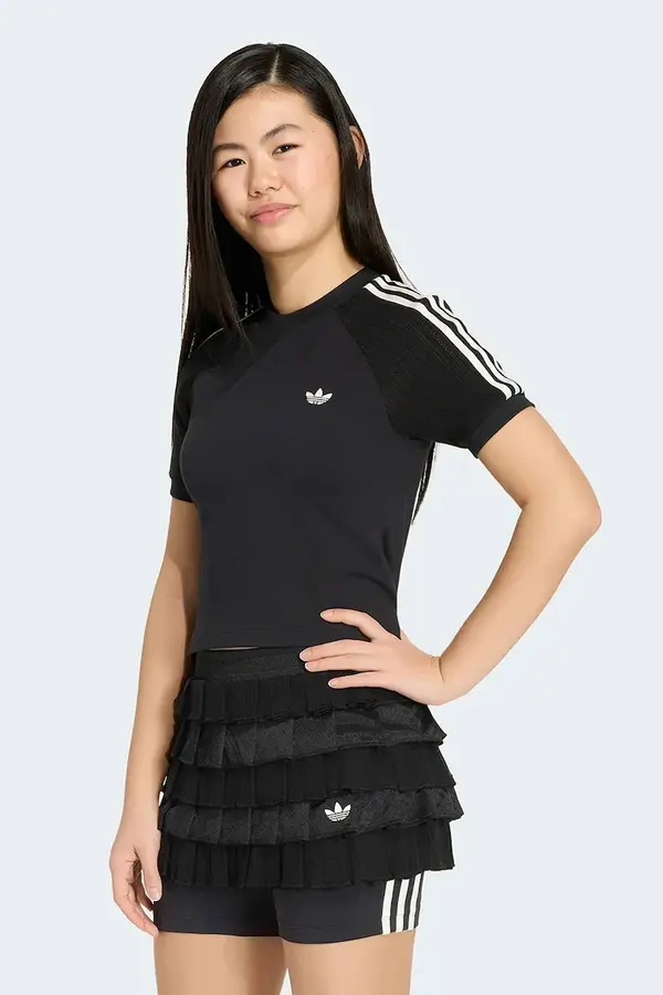 adidas Originals adidas Originals kratka majica otroška bombažna z elastanom