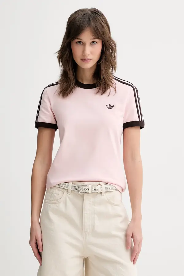 adidas Originals adidas Originals kratka majica ženska iz bombaža z elastanom