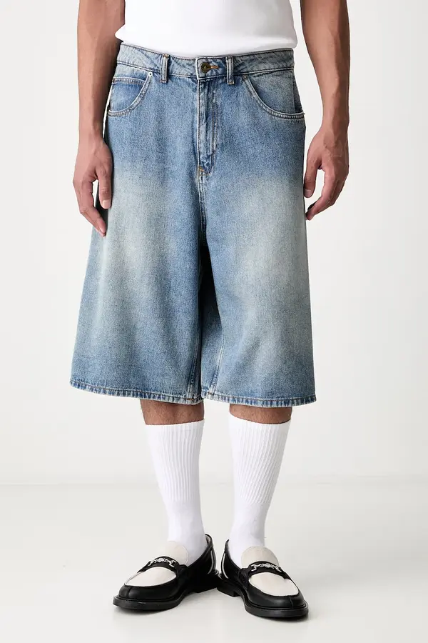 adidas Originals adidas Originals kratke hlače moške denim