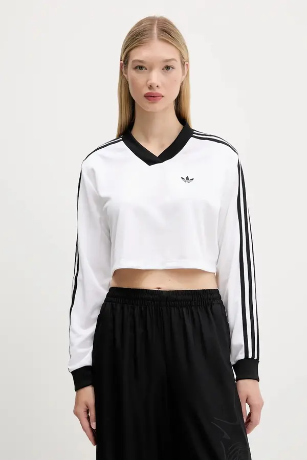 adidas Originals adidas Originals Majica z dolgimi rokavi adidas Originals Jacquard Ls Top