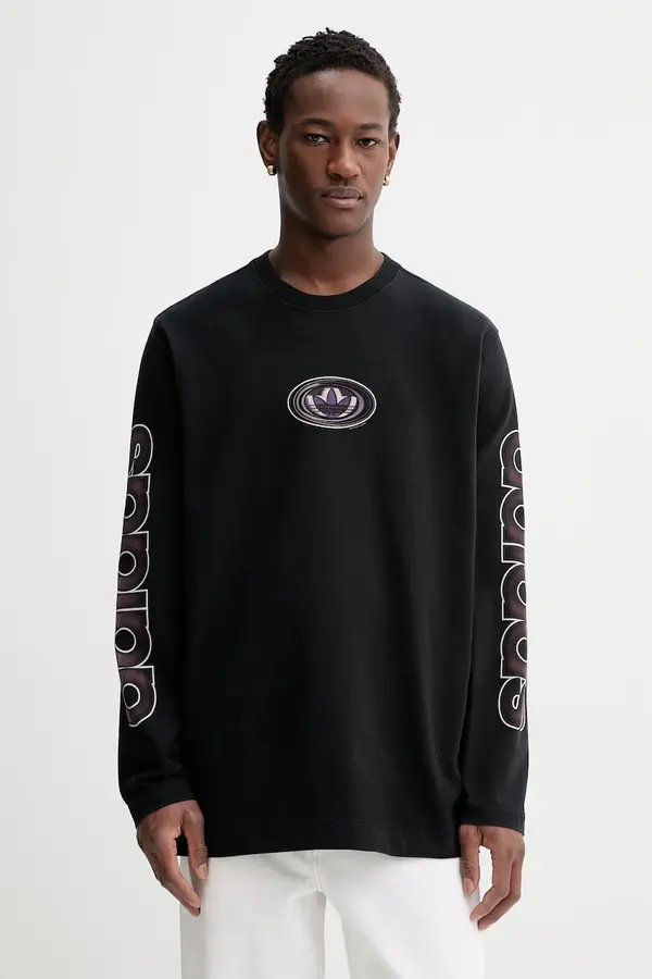adidas Originals adidas Originals majica z dolgimi rokavi bombažna