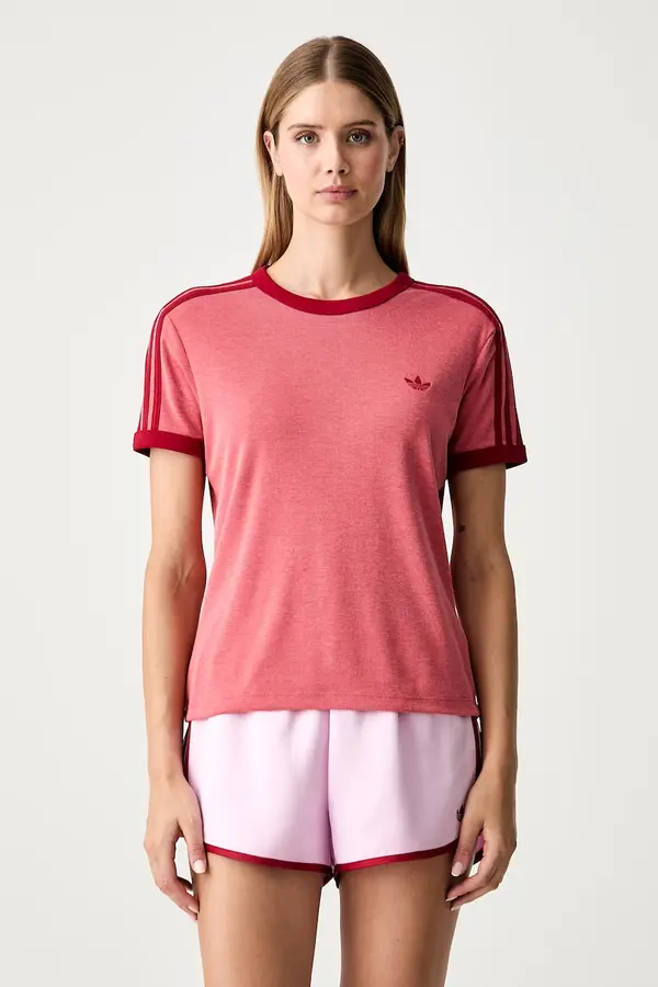 adidas Originals adidas Originals osnovna kratka majica ženska z bombažem Heather