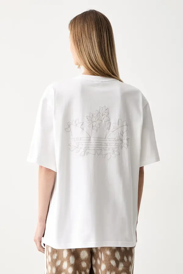 adidas Originals adidas Originals oversize kratka majica ženska bombažna Floral