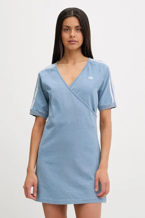 adidas Originals adidas Originals poletna obleka bombažna