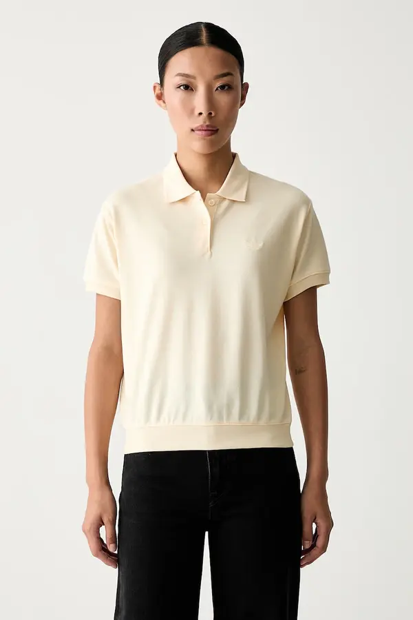 adidas Originals adidas Originals polo majica ženska z bombažem