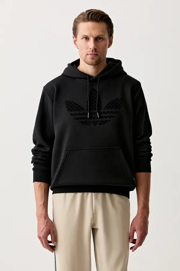 adidas Originals adidas Originals pulover s kapuco moški z bombažem MONOGRAM HD