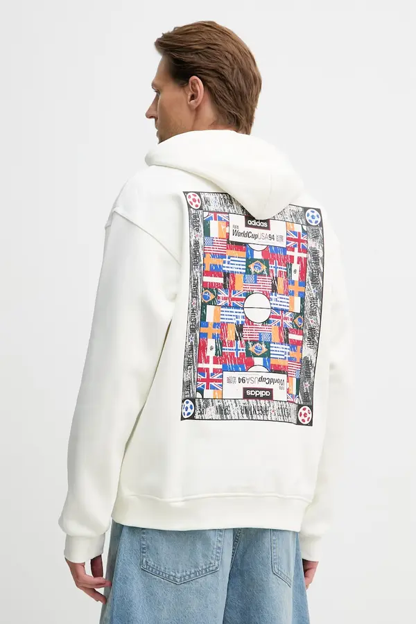 adidas Originals adidas Originals pulover s kapuco moški z bombažem