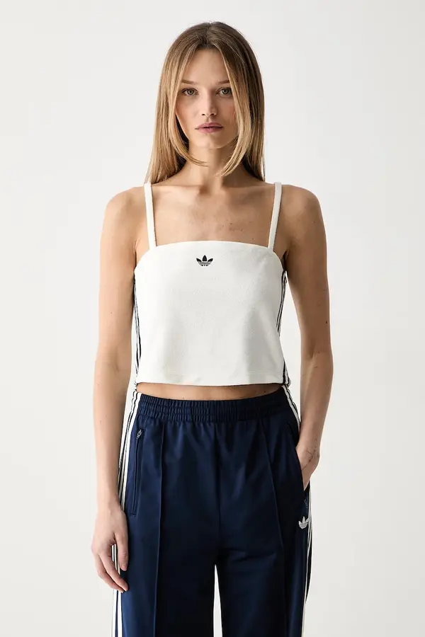 adidas Originals adidas Originals top ženski z bombažem