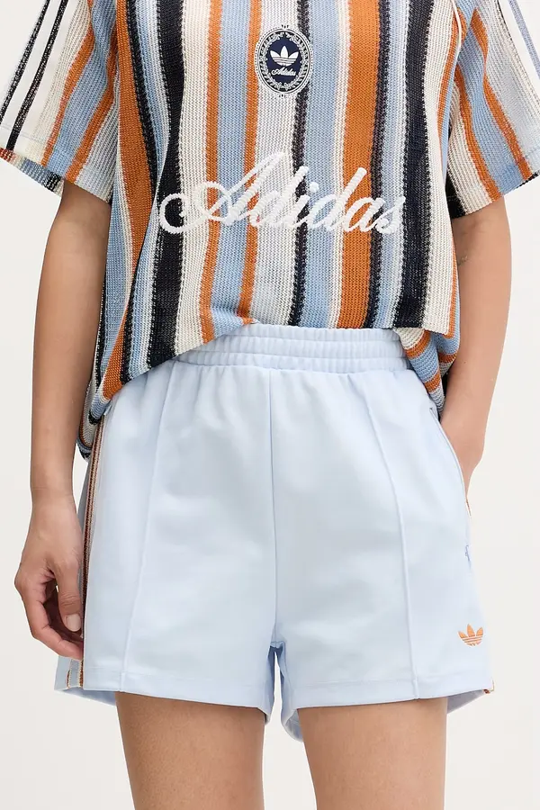 adidas Originals adidas Originals trenirka kratke hlače ženske z bombažem
