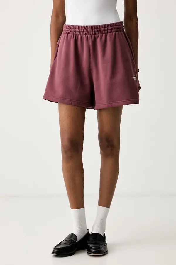 adidas Originals adidas Originals trenirka kratke hlače ženske z bombažem Essentials