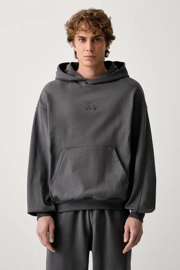 adidas adidas pulover s kapuco moški bombažen