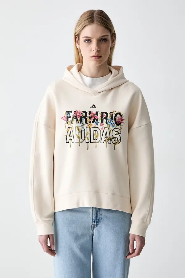 adidas adidas pulover ženski z bombažem x Farm Rio