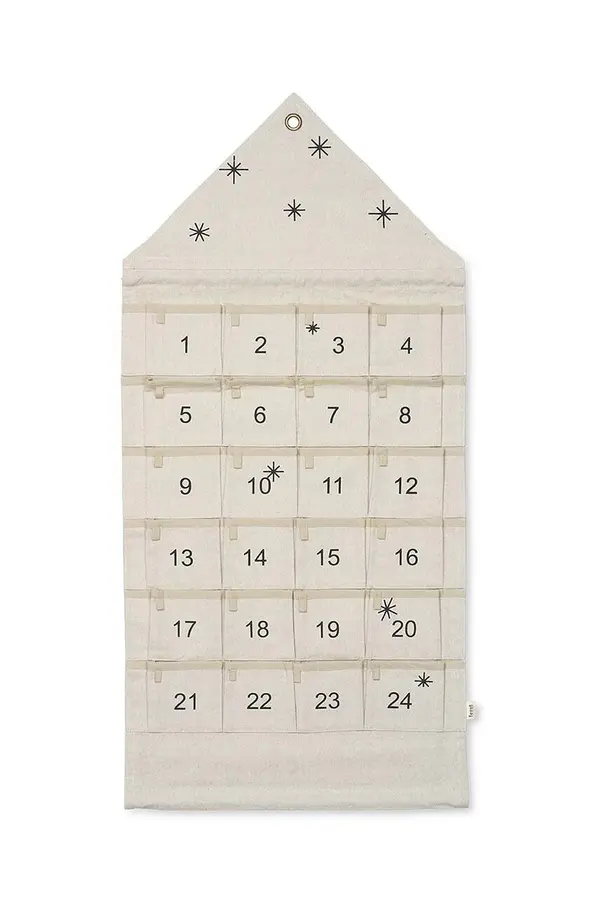 Ferm Living Adventni koledar za otroke ferm LIVING Star Christmas Calendar